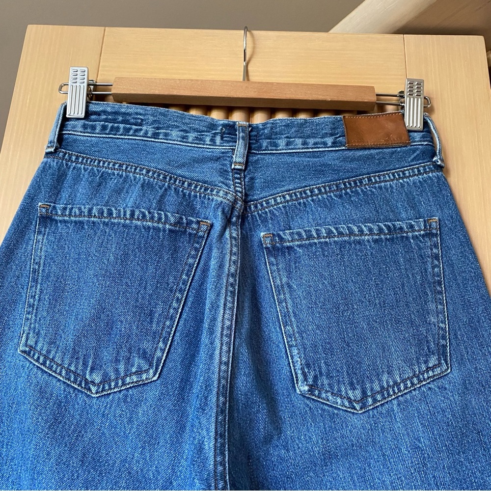 Citizens of humanity charlotte high rise straight jeans hold on indigo blue - Picture 9 of 16